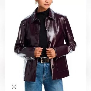 Veronica Beard Essex Dickey Plum Jacket Size 4